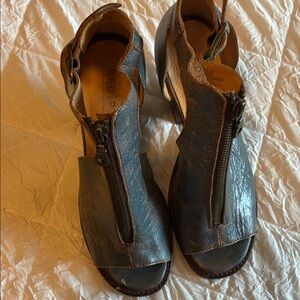 BED|STU Women's Distressed Leather Mules